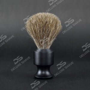 black horse hairs shaving brush