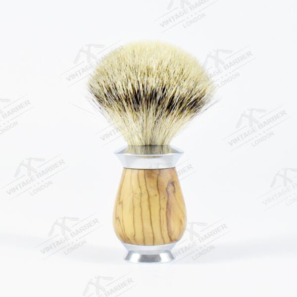 shaving brush supper silvertip badger hair