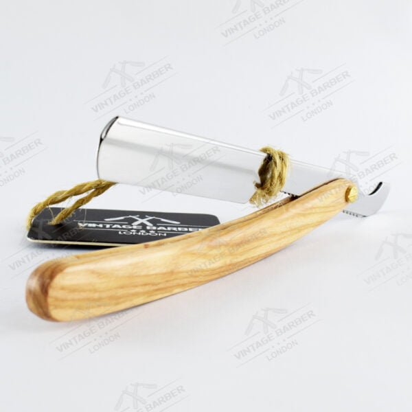 olive wood turkish razor