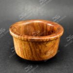 Classic wood shaving mug